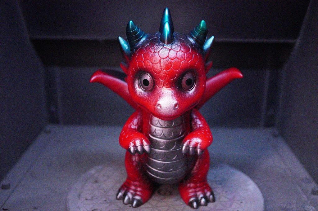 ソフビ バーニック(レッド)