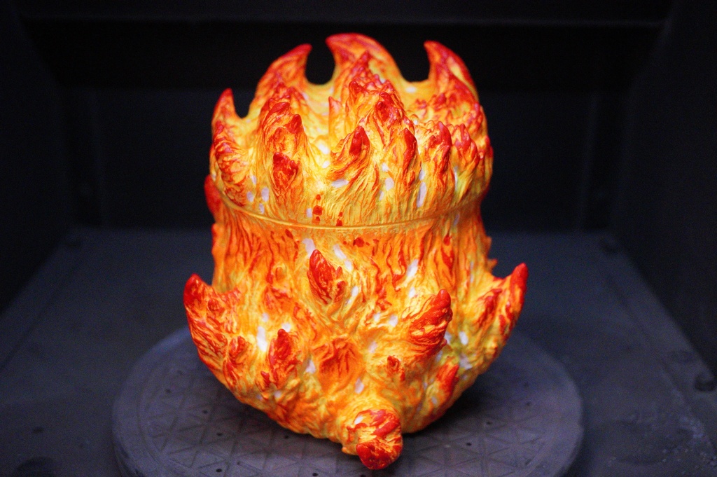 ソフビ 火炎獣(緒方光太郎)さんカラー