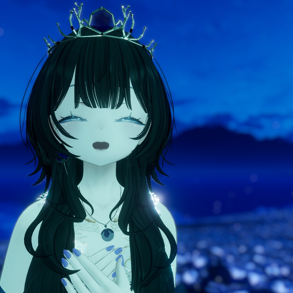 【VRChat対応 / 銀河アクセ】星屑の雫