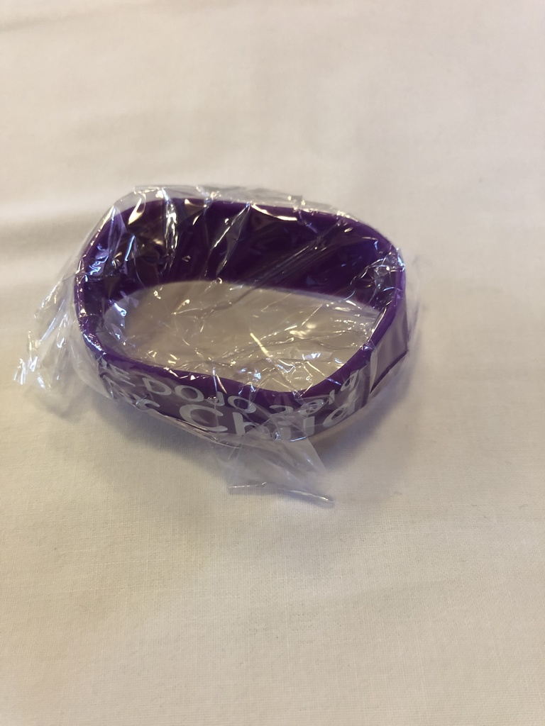 For Child ラバーリストバンド・紫