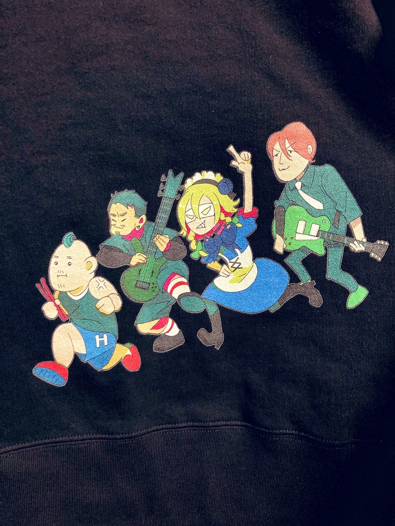 石鹸屋 イラストパーカー 画:ランコの姉