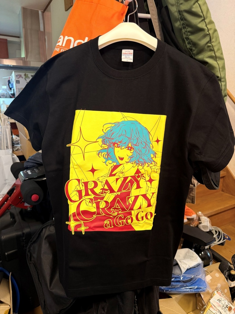 【先行販売~5/19まで!】Grazy Crazy a Go Go!!イベントTシャツ