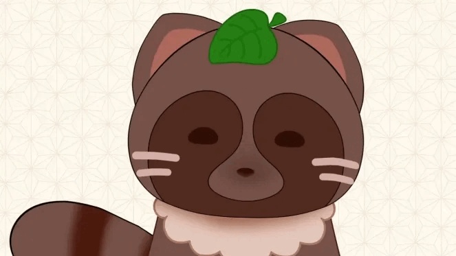 【汎用モデル】もちもちたぬき