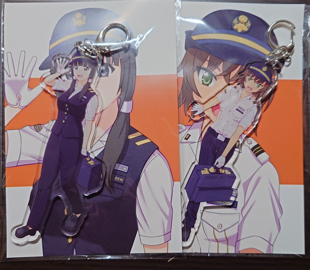 宮川いすず・勝浦さなアクリルキーホルダー