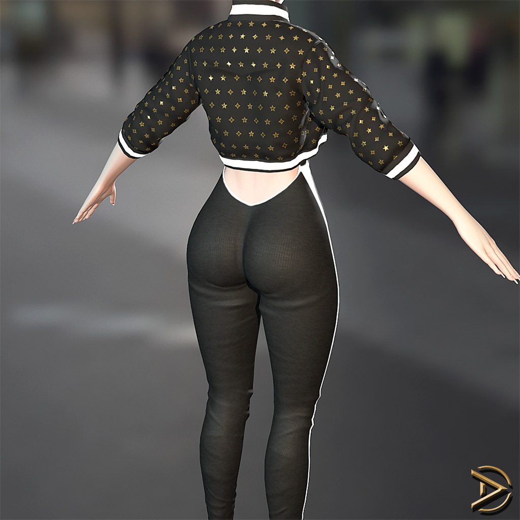 Cyberpunk Outfit 1 | サイバーパンク衣装1