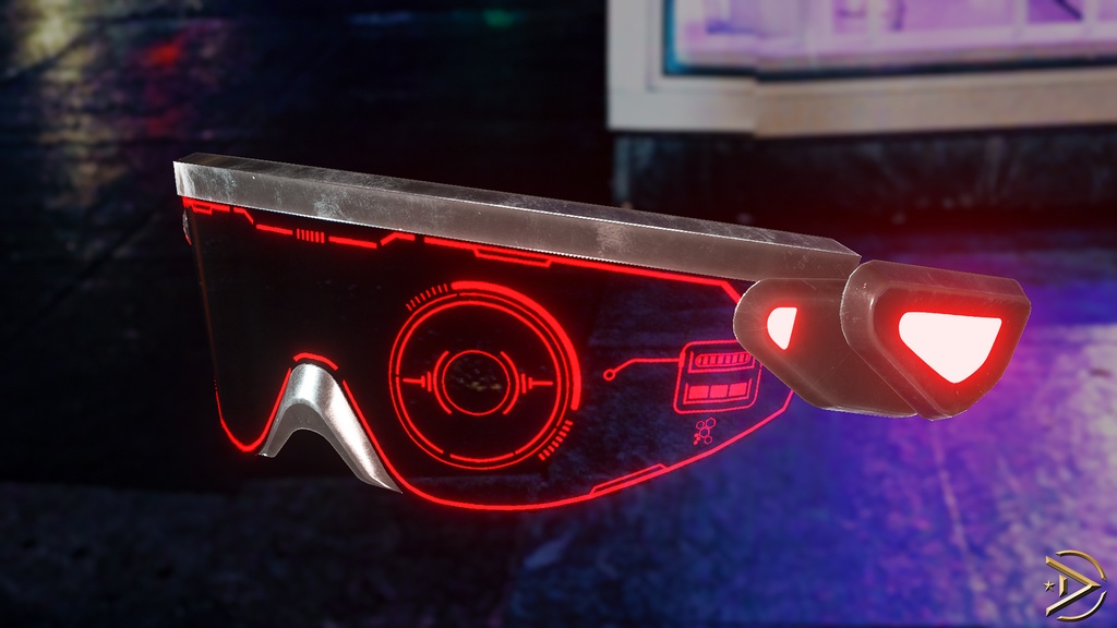 Cyberpunk Visor