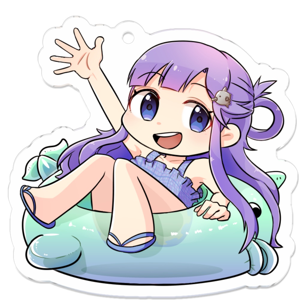 浅利七海 うきわアクリルキーホルダー