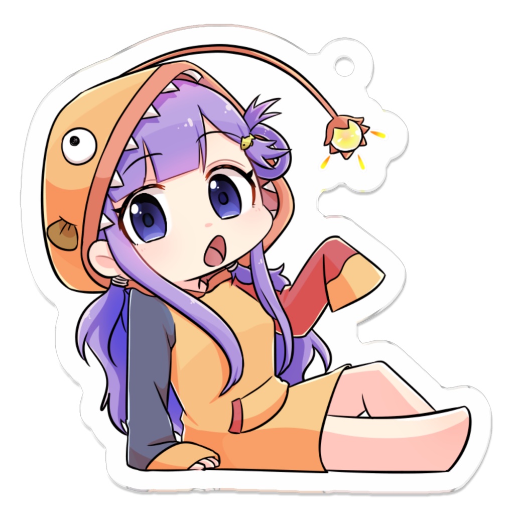 浅利七海　アンコウアクリルキーホルダー