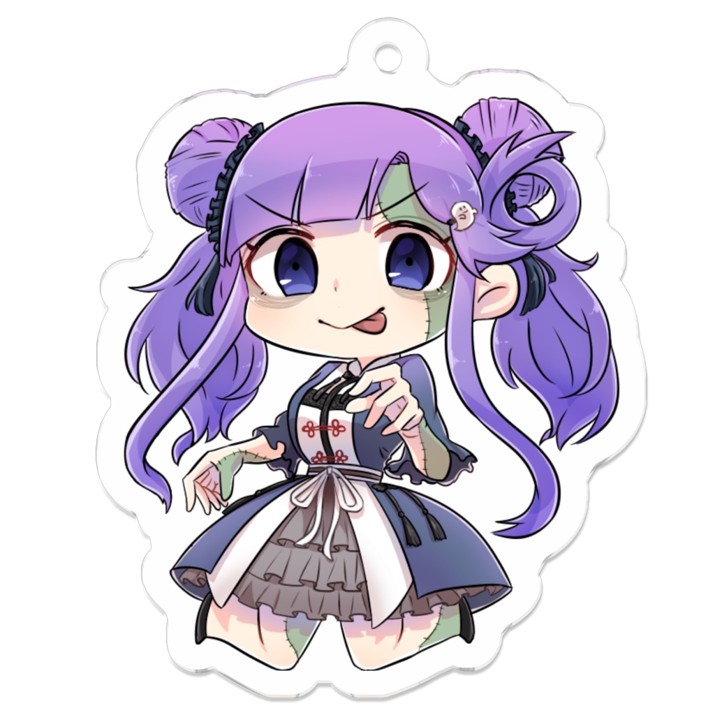 浅利七海　ハロウィンアクリルキーホルダー