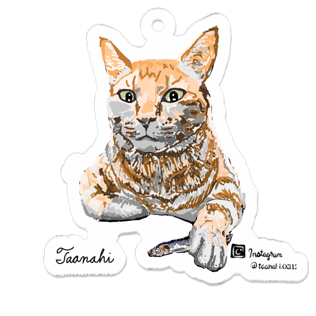 みーすけ店長のキーホルダー③/Taanahi