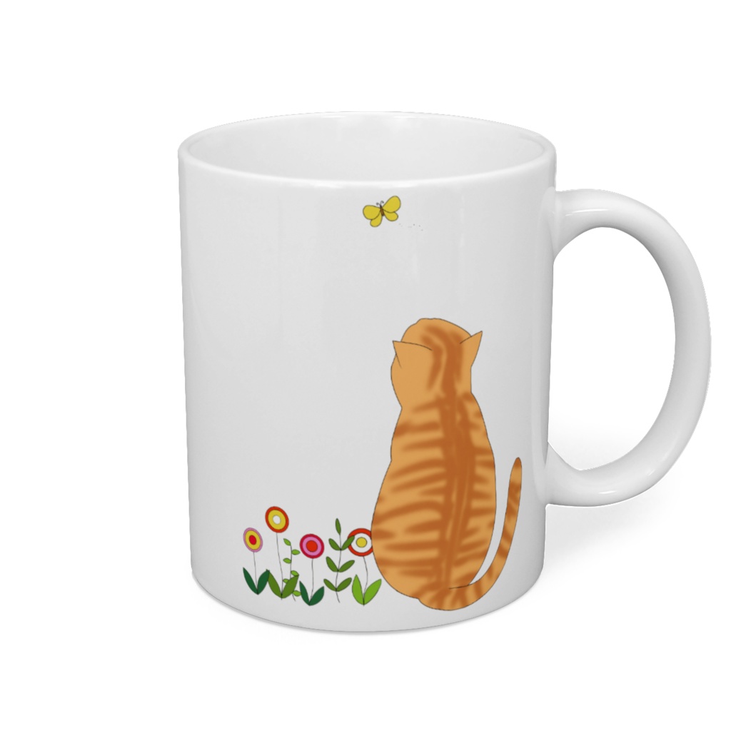 猫の背中のマブカップ