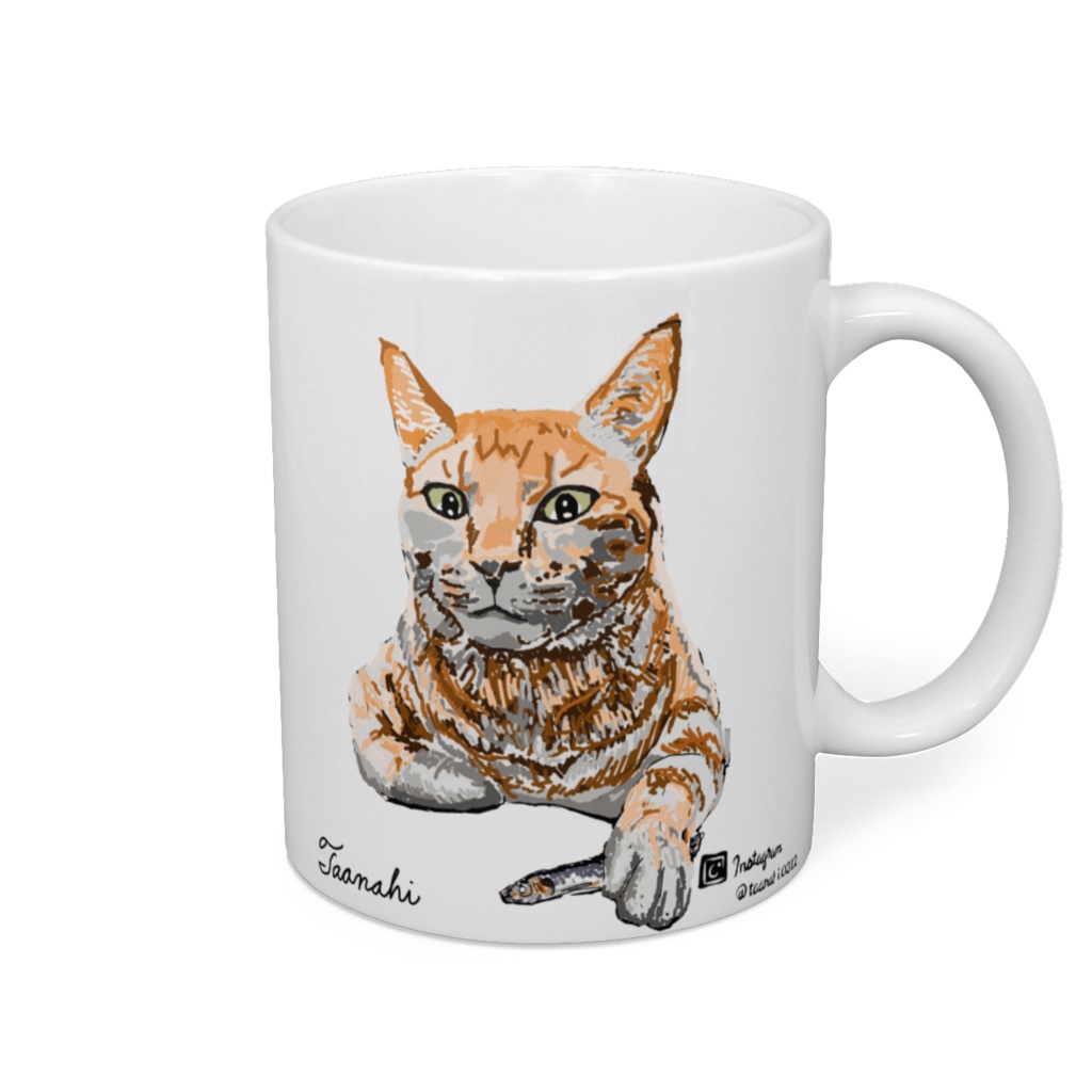 猫のマグカップ２