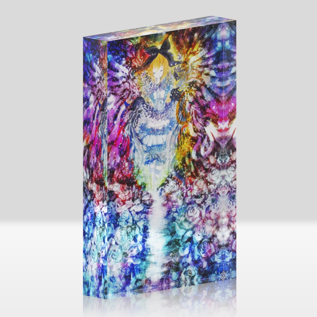 _羽の国のアリス_ Acryl block