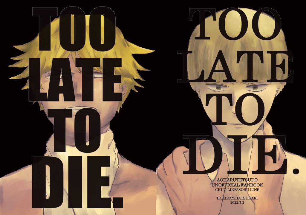 TOO LATE TO DIE.(クリックポスト発送)