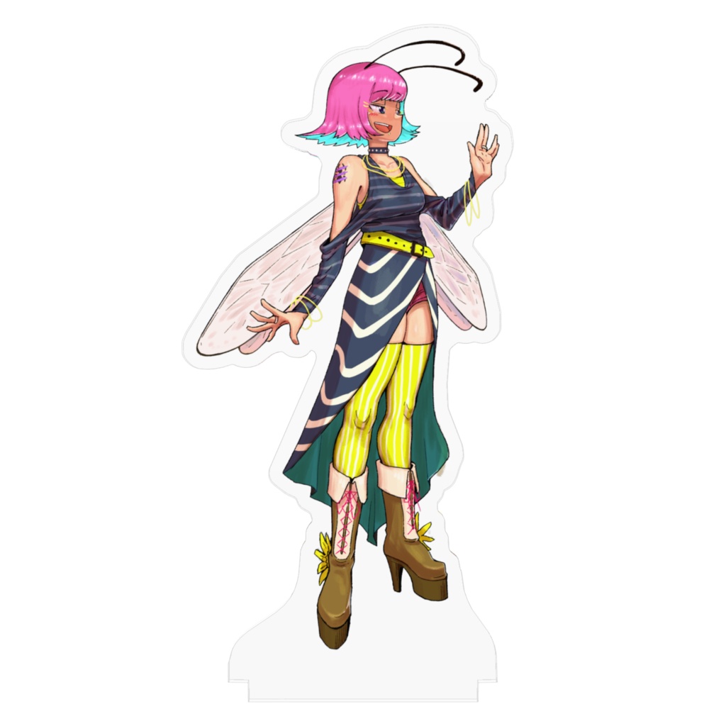 アシナガちゃんアクリルフィギュア