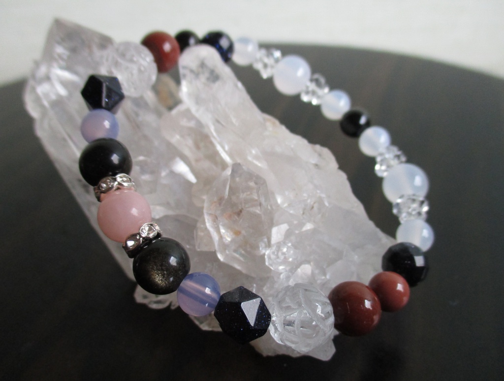 【刀剣乱舞】秋田藤四郎イメージ天然石ブレスレット