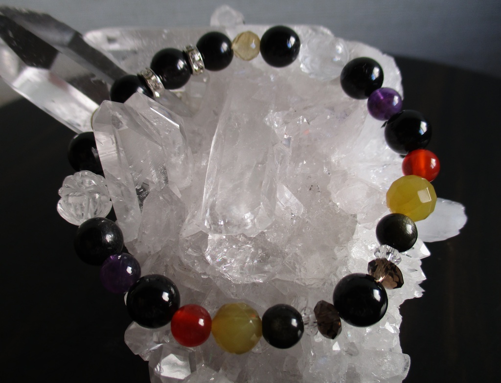 【刀剣乱舞】大倶利伽羅イメージ天然石ブレスレット