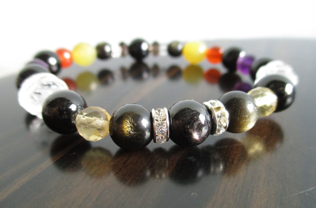 【刀剣乱舞】大倶利伽羅イメージ天然石ブレスレット