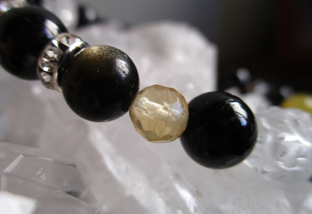 【刀剣乱舞】大倶利伽羅イメージ天然石ブレスレット