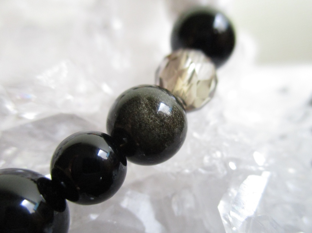 《再販》【刀剣乱舞】膝丸イメージ天然石ブレスレット