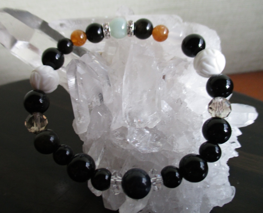 《再販》【刀剣乱舞】膝丸イメージ天然石ブレスレット