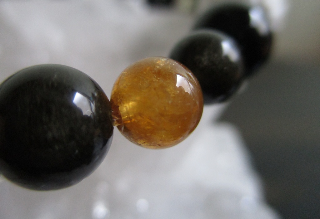 《再販》【刀剣乱舞】膝丸イメージ天然石ブレスレット