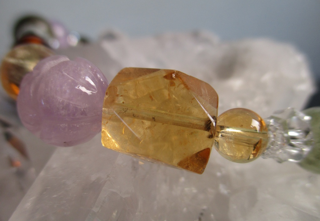 【刀剣乱舞】蜂須賀虎徹イメージ天然石ブレスレットver.2