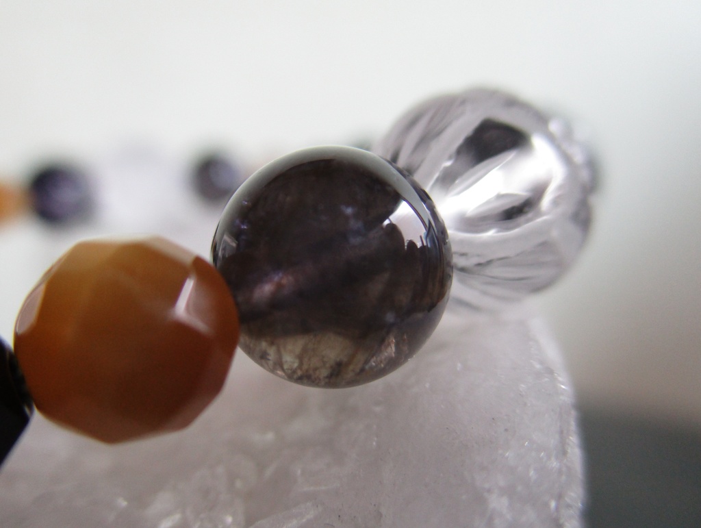 【刀剣乱舞】不動行光イメージ天然石ブレスレット