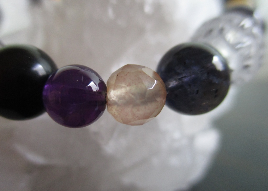 【刀剣乱舞】不動行光イメージ天然石ブレスレット