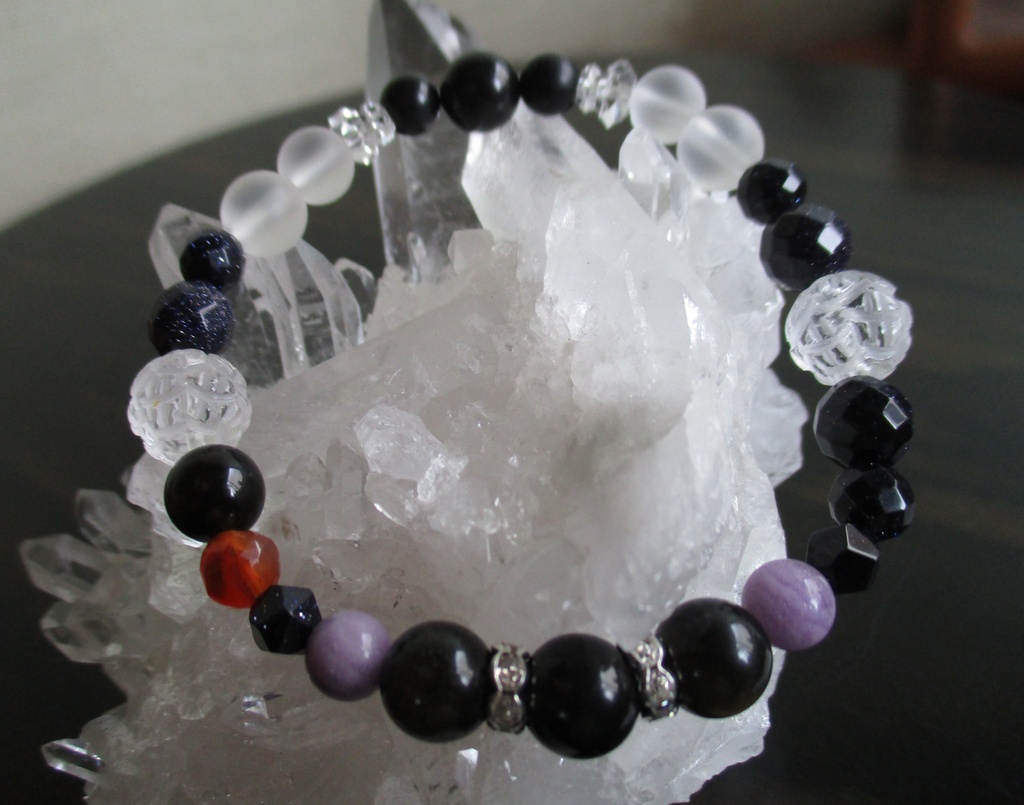 【刀剣乱舞】薬研藤四郎イメージ天然石ブレスレット