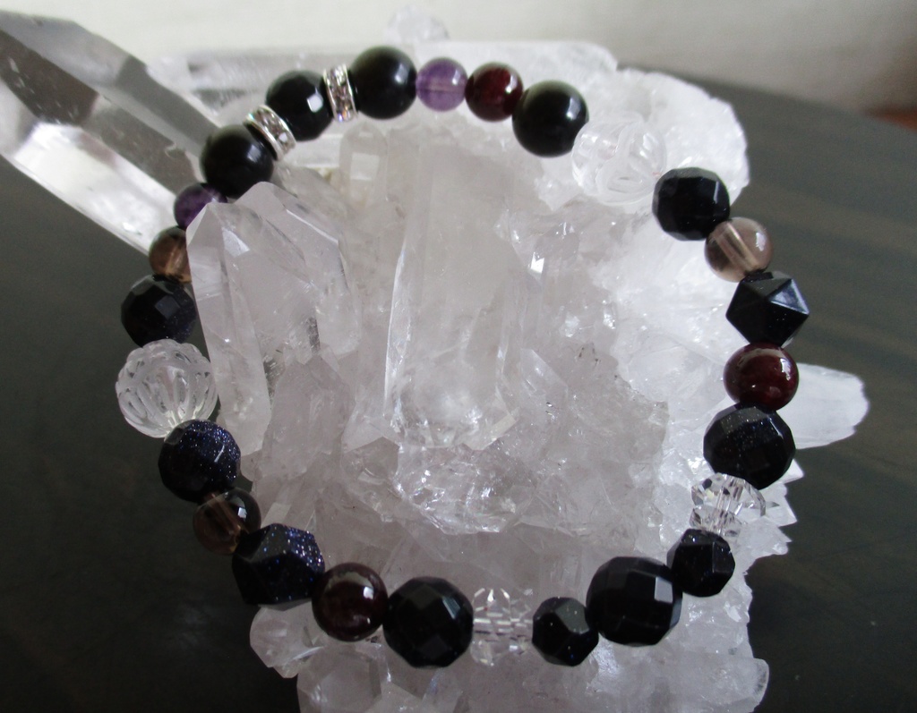 【刀剣乱舞】鯰尾藤四郎イメージ天然石ブレスレット