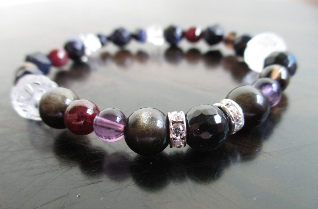 【刀剣乱舞】鯰尾藤四郎イメージ天然石ブレスレット