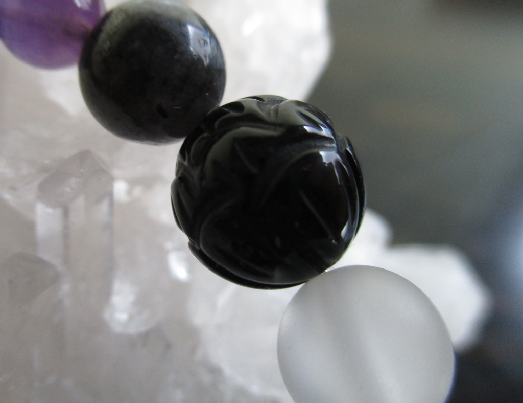 《再販》【刀剣乱舞】日本号イメージ天然石ブレスレット