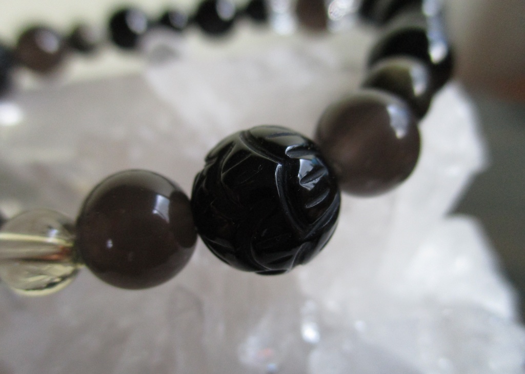 《再販》【刀剣乱舞】同田貫正国イメージ天然石ブレスレット