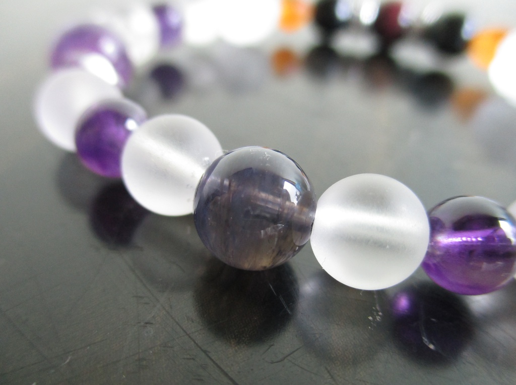 【刀剣乱舞】蜻蛉切イメージ天然石ブレスレット