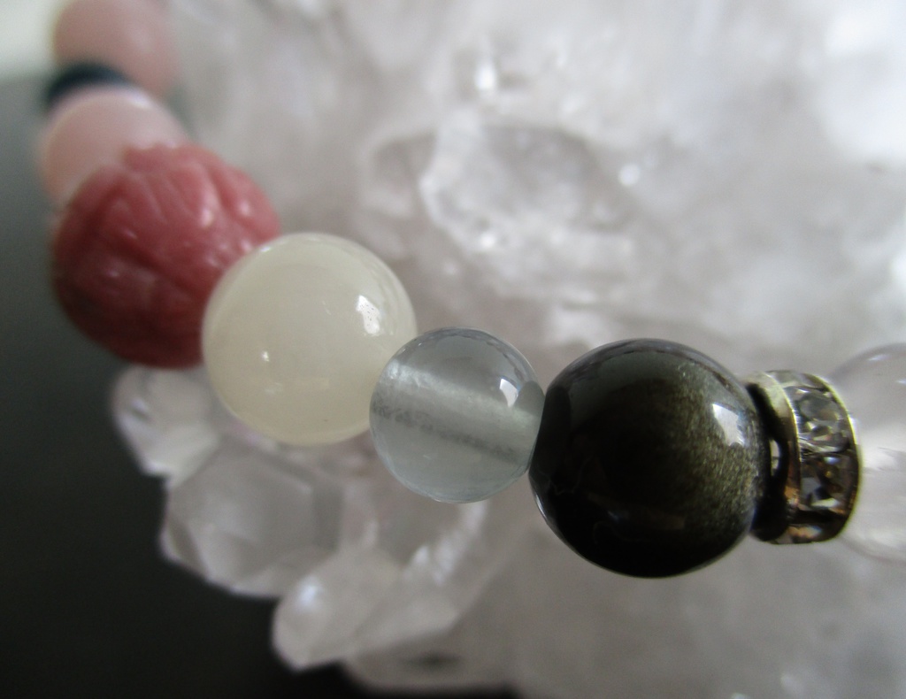 【刀剣乱舞】宗三左文字イメージ天然石ブレスレット