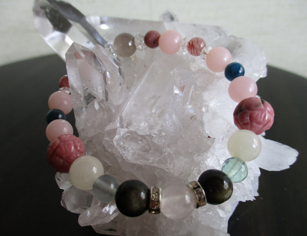 【刀剣乱舞】宗三左文字イメージ天然石ブレスレット