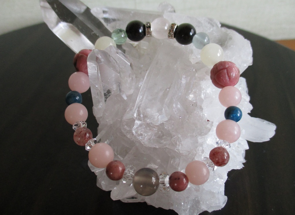 【刀剣乱舞】宗三左文字イメージ天然石ブレスレット