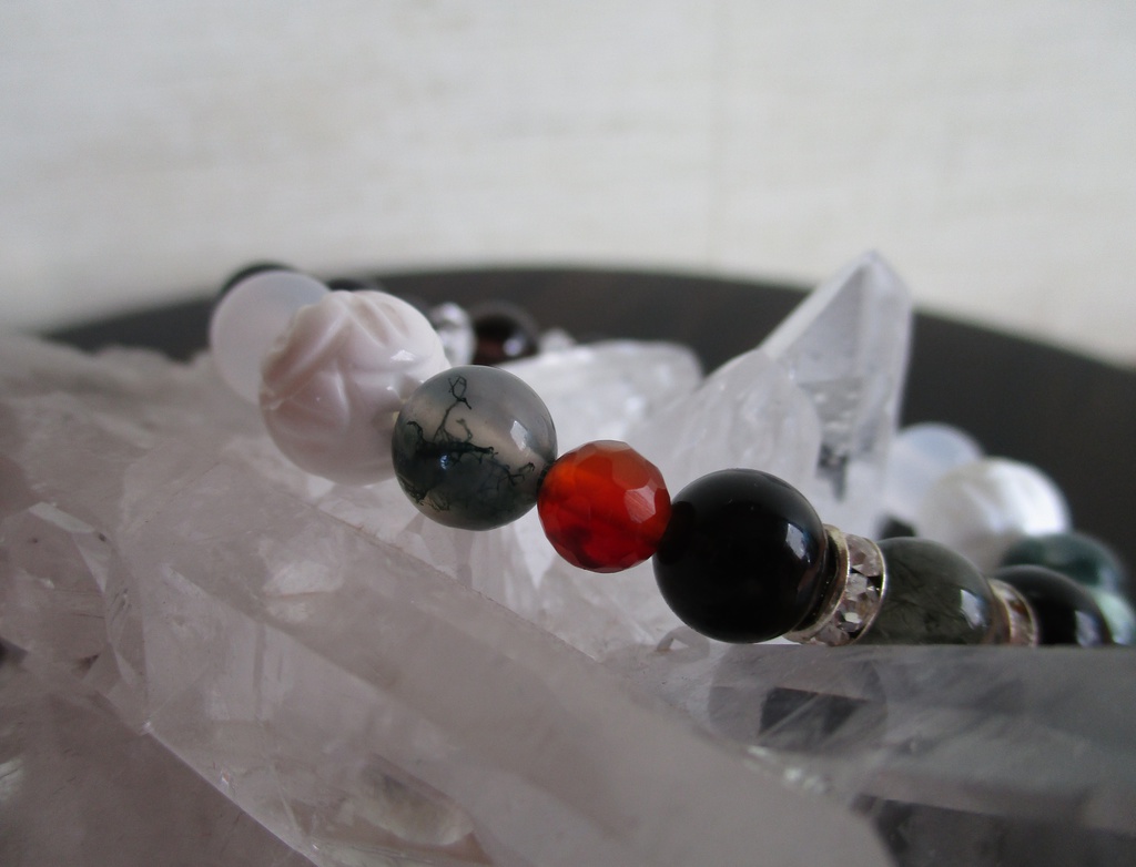 【刀剣乱舞】にっかり青江イメージ天然石ブレスレット