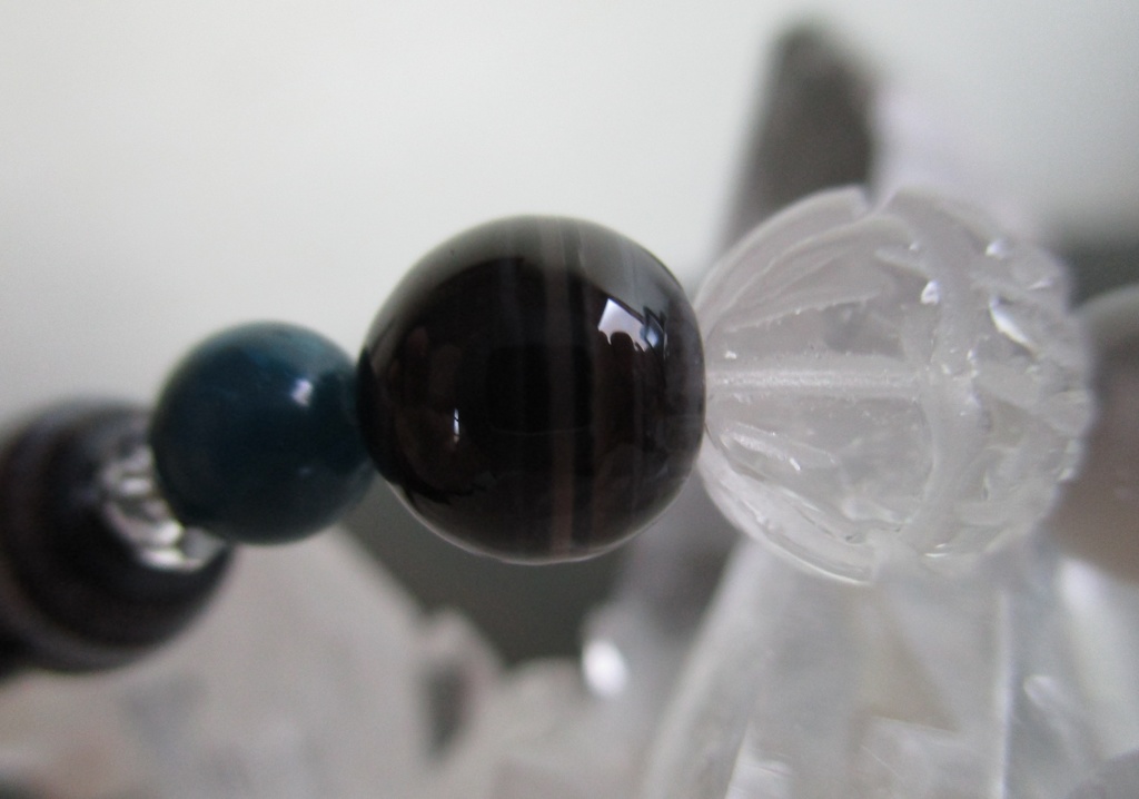 《再販》【刀剣乱舞】江雪左文字イメージ天然石ブレスレット