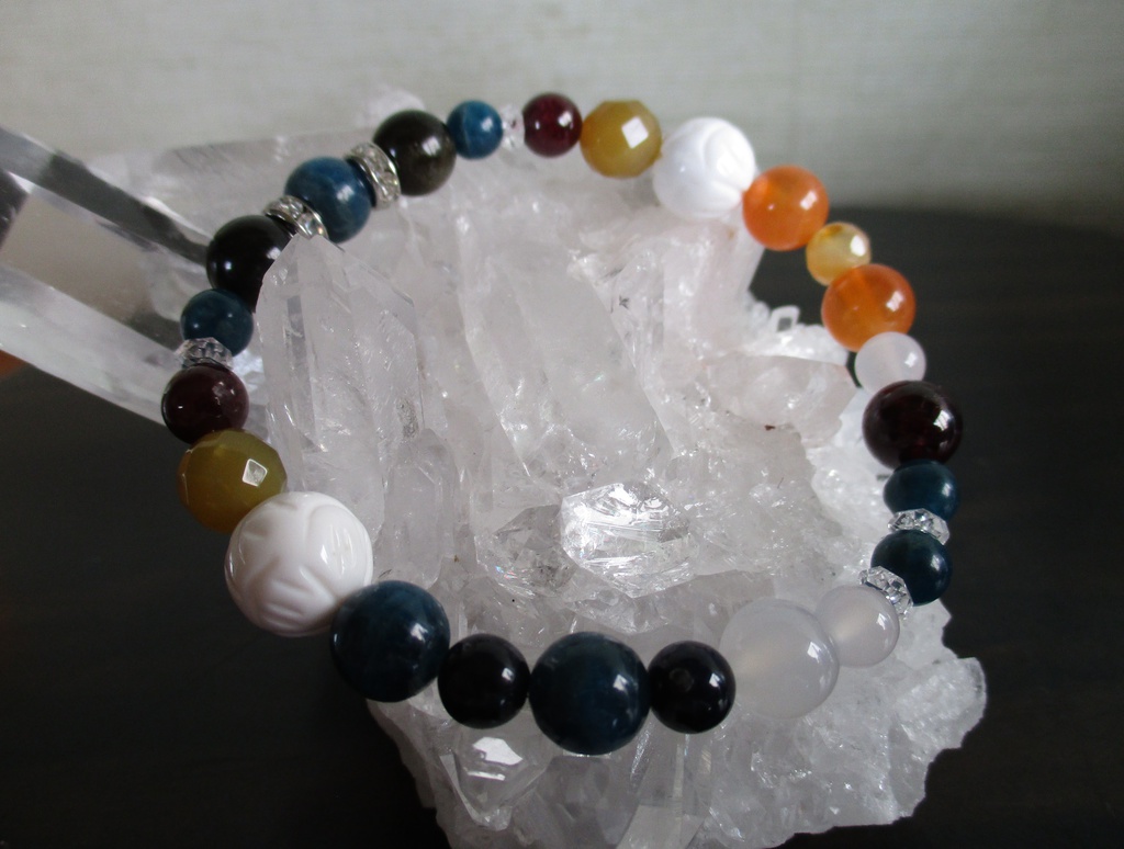 【刀剣乱舞】小夜左文字イメージ天然石ブレスレット