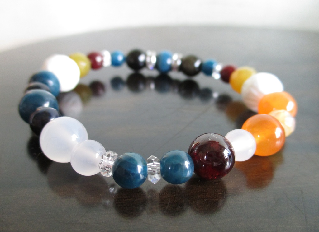 【刀剣乱舞】小夜左文字イメージ天然石ブレスレット