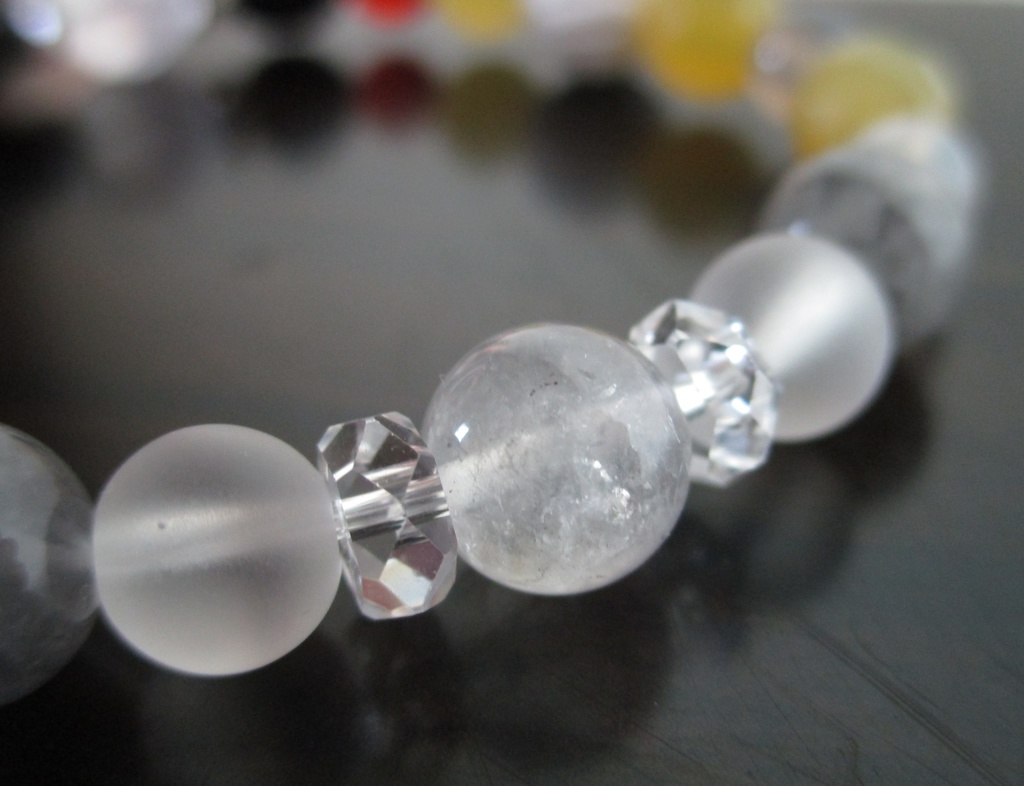 【刀剣乱舞】小狐丸イメージ天然石ブレスレットver.2