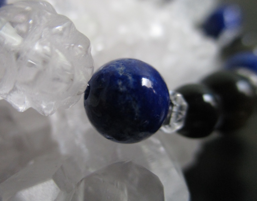 《再販》【刀剣乱舞】三日月宗近イメージ天然石ブレスレット