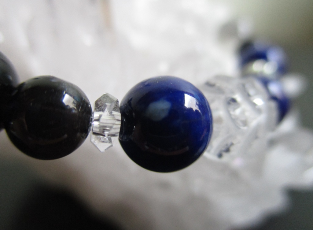 《再販》【刀剣乱舞】三日月宗近イメージ天然石ブレスレット