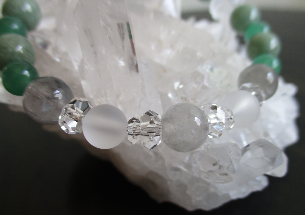 《再販》【刀剣乱舞】石切丸イメージ天然石ブレスレット