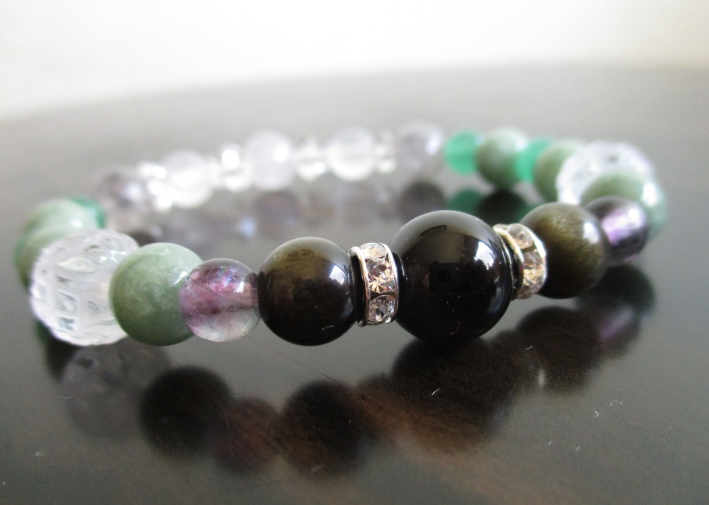 《再販》【刀剣乱舞】石切丸イメージ天然石ブレスレット