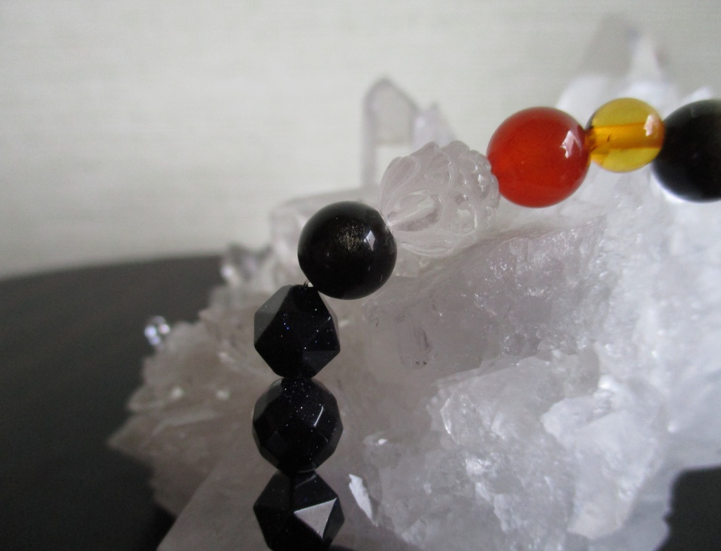 《再販》【刀剣乱舞】一期一振イメージ天然石ブレスレット