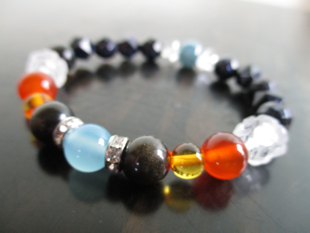 《再販》【刀剣乱舞】一期一振イメージ天然石ブレスレット