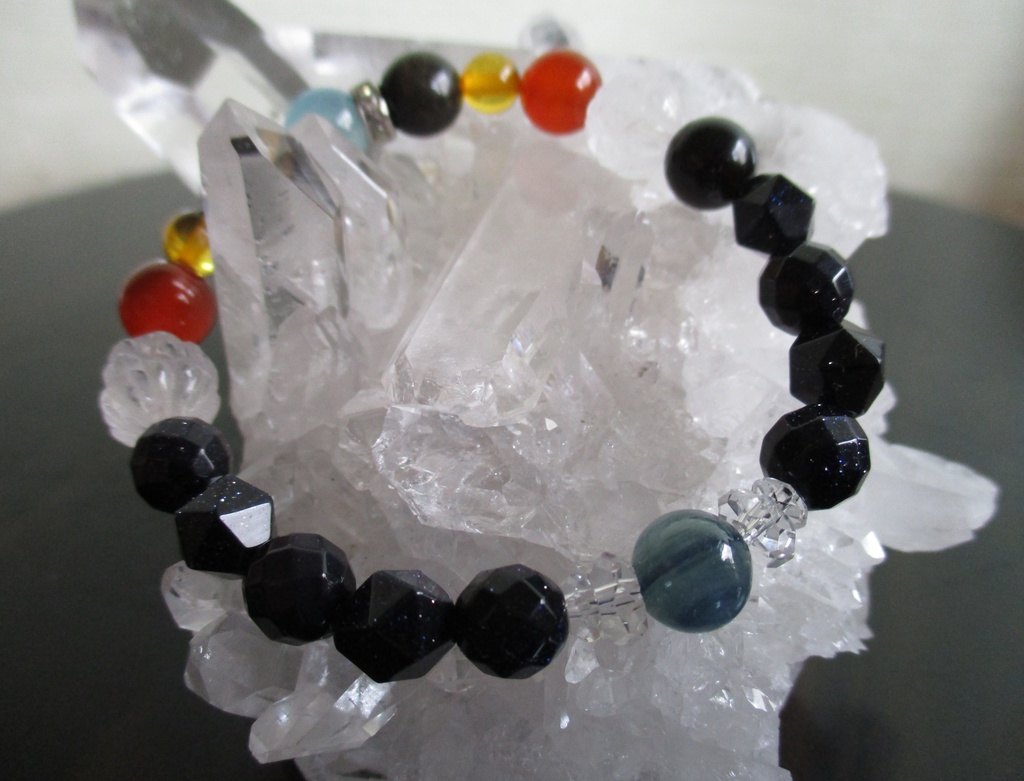 《再販》【刀剣乱舞】一期一振イメージ天然石ブレスレット